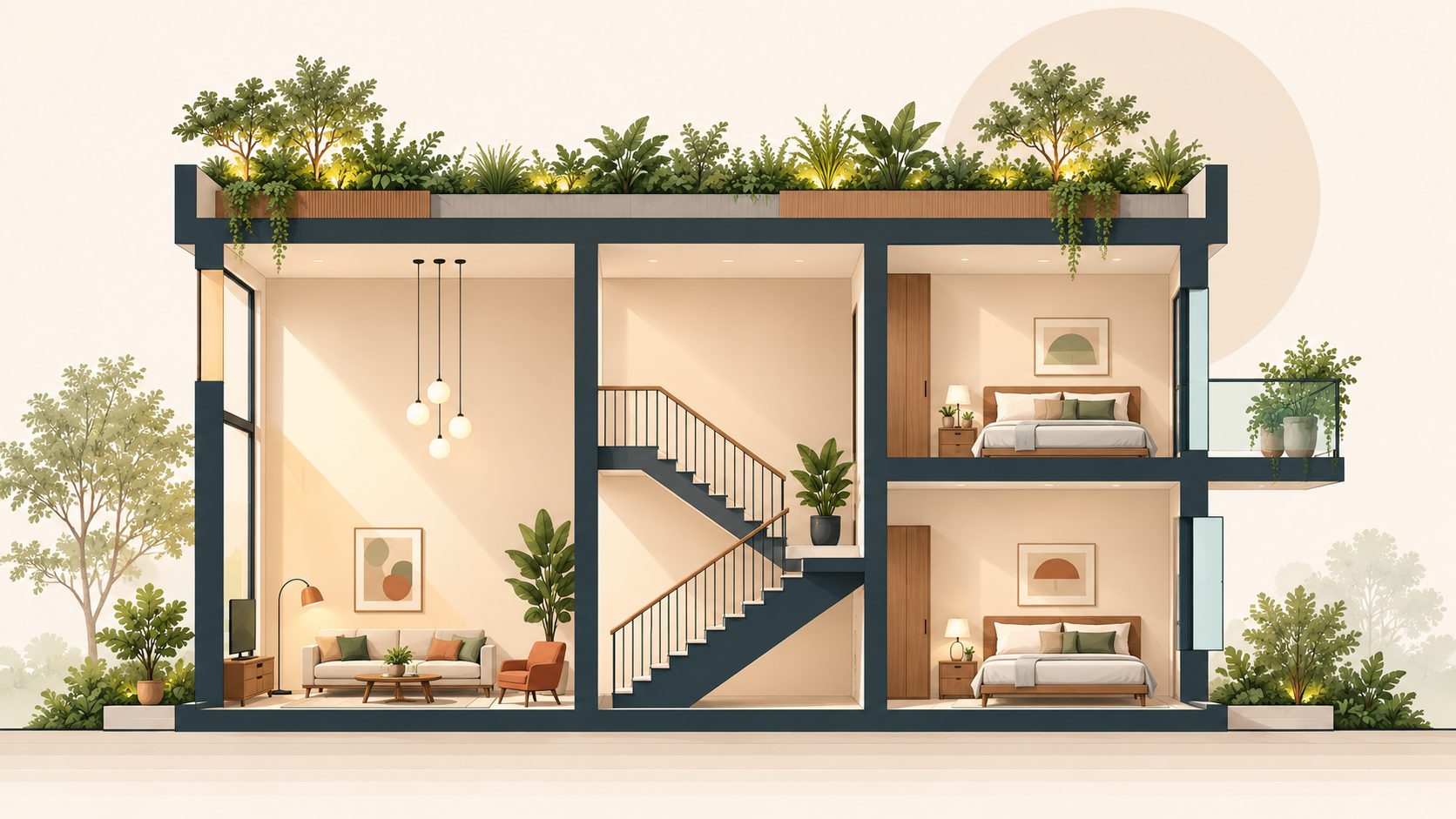 Duplex house design: what to decide first