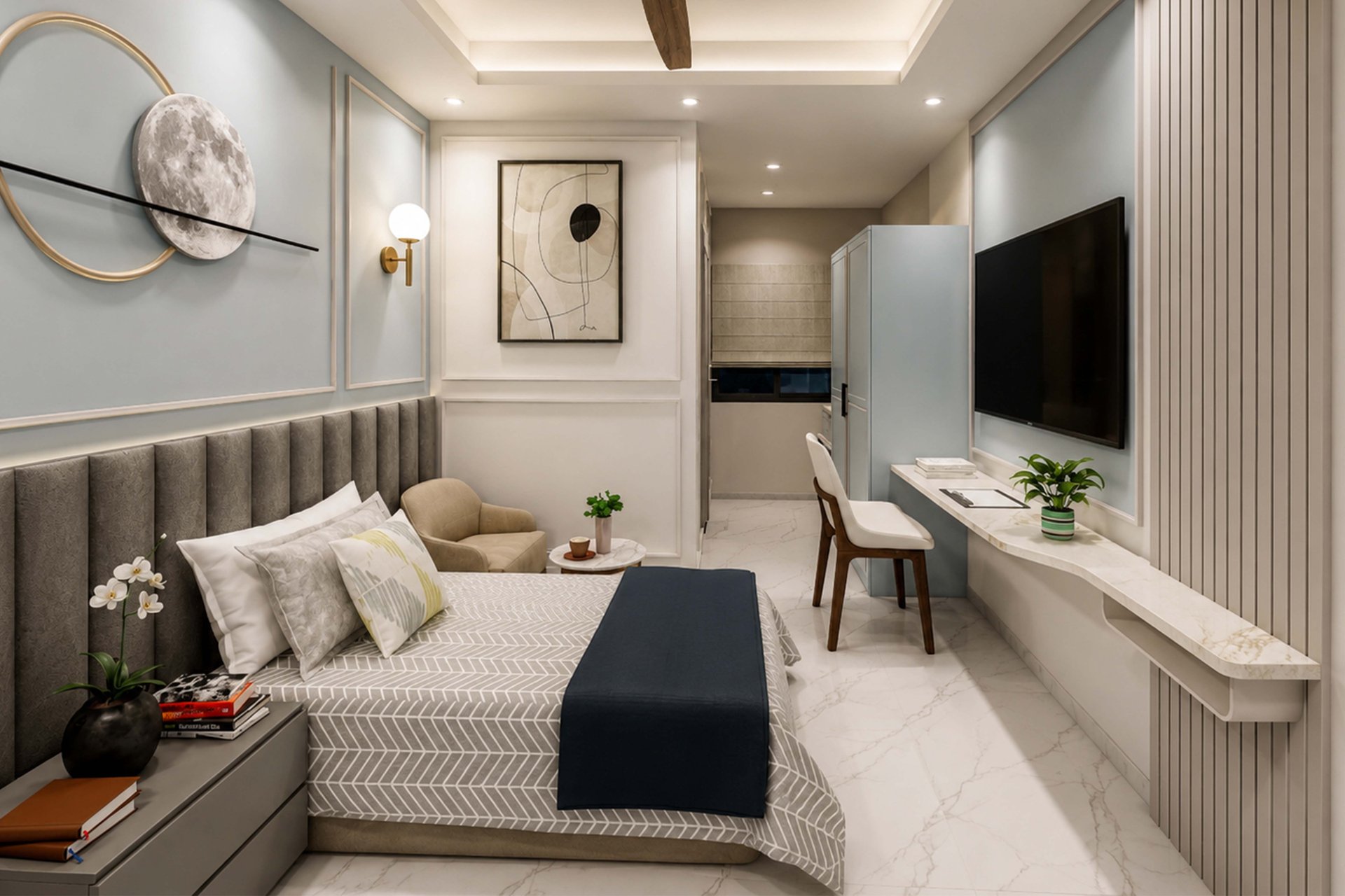 Shaheed Nagar Hotel Interiors